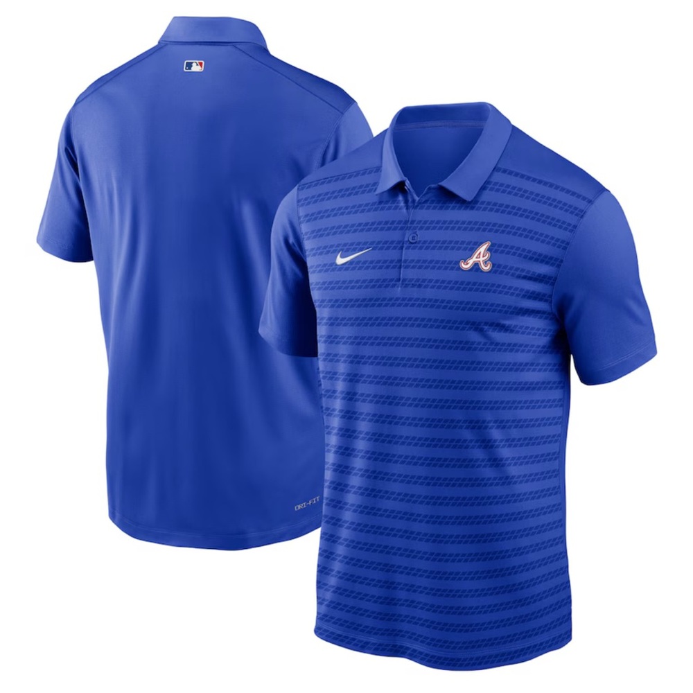 Men’s Atlanta Braves Nike Royal Authentic Collection Dri-FIT Polo